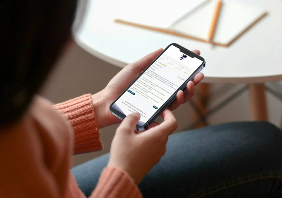 Australian Citizenship Test practice running on a phone, tablet and laptop